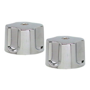 [15869ZN] Juego Manerales Grandes Metalico Tauro Cromado Re30 Rugo