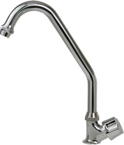 [7F] Llave Individual Fregadero Bronce Cromado 7F Rugo