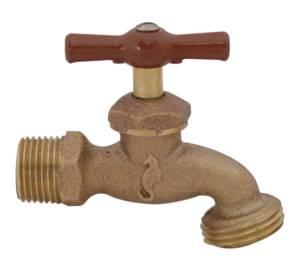 [14994ZN] Llave manguera 013mm 1/2" de bronce 2A Rugo