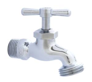 [4019C / 49084] Llave Manguera 013Mm 1/2" Laton Cromada 4019C Dica