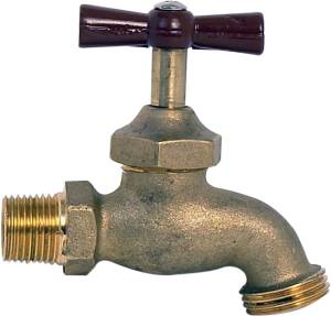 [12042ZN] Llave manguera 013mm 1/2" laton grande 2G Rugo