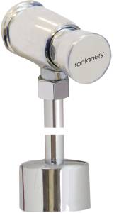 Llave para mingitorio 013mm 1/2" push temporizadora cromada 53001