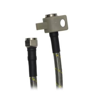 Mang para gas de acero inoxidable 3/8" x 3/8" 145 cm llave ajustable Coflex