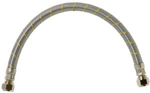 Manguera Gas Comercial Tca. Laton 1/2X1/2 1.2Mt Coflex