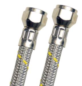 [AG-B100] Manguera Para Gas De Acero Inoxidable 3/8" X 3/8" 100Cm Agb100 Coflex