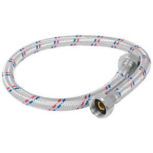 [235648ZN] Manguera para lavabo y fregadero aluminio 013 1/2 x 1/2 055cm MAF121255 Vianti