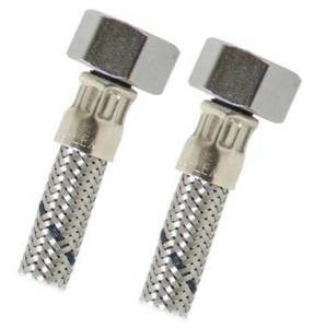 [AL-A55] Manguera para lavabo y fregadero de acero inoxidable 1/2" x 1/2" 055cm ALA55 Coflex