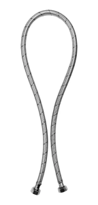 [195412ZN] Manguera Para Lavabo Y Fregadero De Aluminio 1/2" X 1/2" 100Cm 4139 Fleximatic