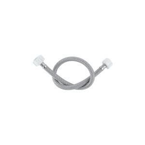 [284423ZN] Manguera para lavabo y fregadero vinil gris 1/2" x 1/2" 055cm Dica