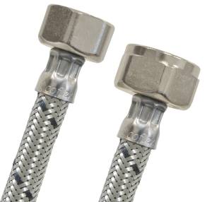 [5336ZN] Manguera Para Sanitario De Acero Inoxidable 1/2" X 7/8" 035Cm Asa35 Coflex