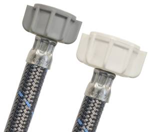 [CVSG-C50] Manguera para sanitario de vinil gris 1/2" x 7/8" 050cm CVSGC50 Coflex