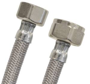 [5379ZN] Manguera Para Sanitario Vinil Gris 1/2" X 7/8 035Cm Vsa35 Coflex