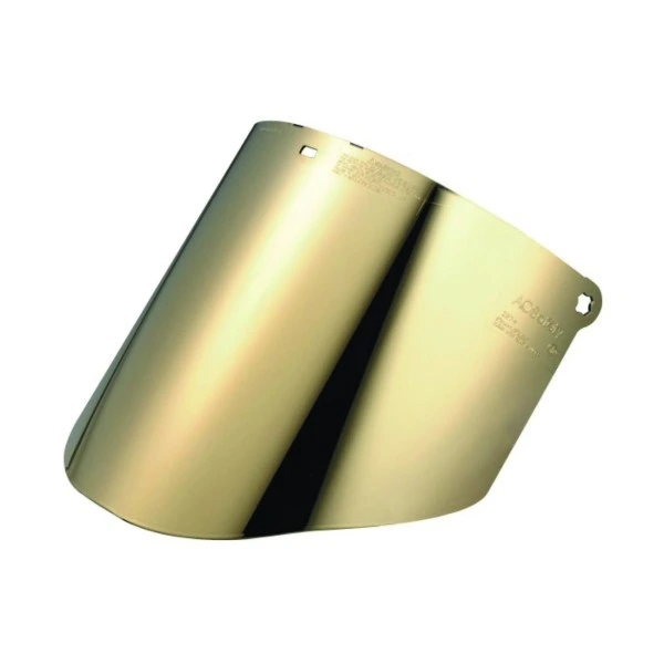 [MM-82604] MICA FACIAL DORADA CON VERDE OBSCURO CAPA DURA Y ANTIEMPAÑO