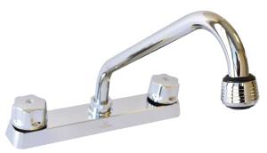 Mezcladora Fregadero Laton Tipo Standard Maneral Standard Cromada Mfv004 Vianti