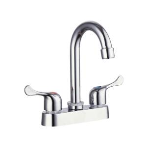 [MLVP009 / 45513] Mezcladora lavabo plastica tipo bar maneral palanca 1/4 de vuelta cromada MLVP009 Vianti