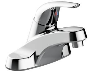Mezcladora monomando lavabo tipo resina tipo standard maneral palanca cromada GLM300 Cof