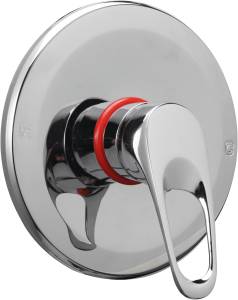 [238346ZN] Mezcladora monomando para regadera laton maneral palanca cromada Vianti