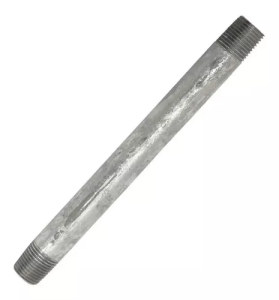 Niple galvanizado 019mm x 090cm 3/4" x 090cm standard