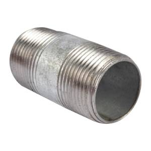 Niple galvanizado 025 x 050mm 1" x 2" standard