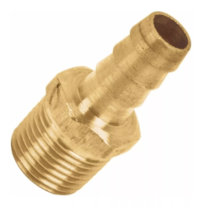 [NET0606] Niple Terminal Con Espiga 006 X 006Mm 1/4" X 1/4" Cnx