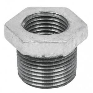 Reduccion bushing galvanizada 006 x 003mm 1/4" x 1/8" standard