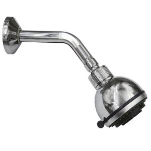 Regadera Con Brazo Redonda 03" Plastica Cromada Anti Regsbrv008 Vianti