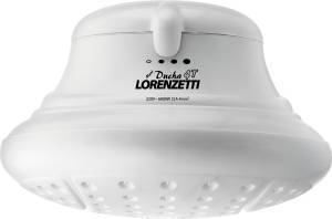 [1655_1 / 49491] Regadera electrica 4 temperaturas sin brazo blanca Bella Lorenzetti