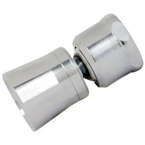 [15868ZN] Regadera sin brazo redonda 01" laton cromada sin boton Venecia 44VS