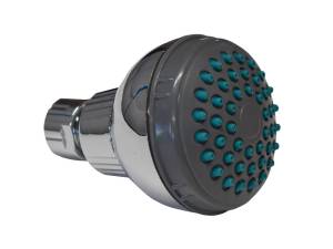 Regadera Sin Brazo Redonda 03" Plastica Cromada Antisarro Regsv006 Vianti