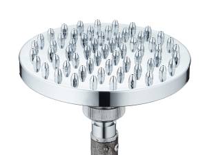 [REGPV6] Regadera sin brazo redonda 06" plastica cromada antisarro REGPV6 Vianti