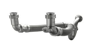 Salida central para fregadero con trampa flexible tf110 Coflex