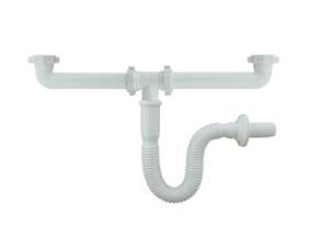 [224683ZN] Salida central para fregadero con trampa PVC 2239 Fama
