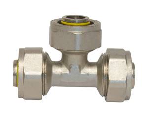 Tee gas 020 x 020 x 020mm 1/2" CGTE111 Coflex