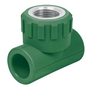 [616393 / 49839] Tee ppr interior 020mm 1/2" Iusa/Aquaplas