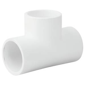 Tee PVC hidraulico c40 075mm 3" g