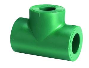 Tee reduccion central ppr 3/4" x 3/4" x 1/2" Tuboplus