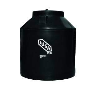 [267667 / 285063] Tinaco tricapa negro 0600lts con accesorios sin filtro Iusa