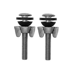 [7389ZN] Tornillo Acoplar Para Sanitario Bronce Con 2Pz 5/16" 61 Rugo