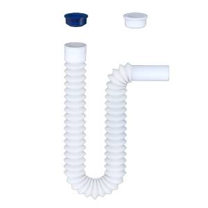 [235663ZN] Trampa para fregader/lavabo flexible PVC 80cm FLE08 Fleximatic