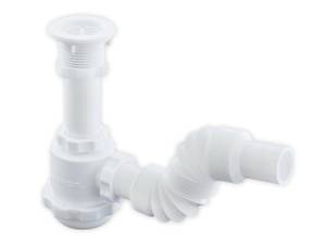 [205049ZN] Trampa para fregadero flexible PVC 3732 Urrea