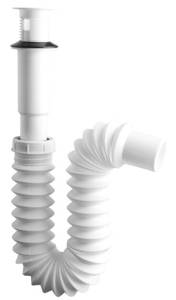 Trampa Para Lavabo Flexible Pvc Sin Contra Tipo P 2235 Fleximatic