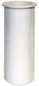 Tubo Para Contra Con Pesta침A 038Mm Pvc 11Tr Rugo