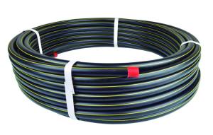 Tubo Pe-Al-Pe Gas Negro 020Mm 1/2" Rollo 25Mts Iusa