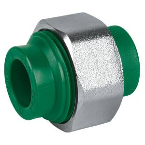 Tuerca union PPR con metal 1/2" x 1/2" Iusaplus/Aquaplas