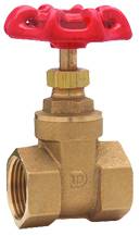 Valvula compuerta roscable 019mm 3/4" laton 200lbs 693 Dica