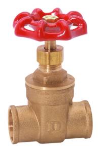 Valvula Compuerta Soldable 013Mm 1/2" Laton 200Lbs 694 Dica