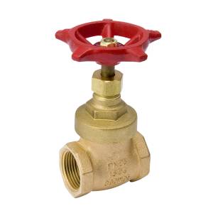 Valvula compuerta soldable laton 025mm 1" 150lbs B&K