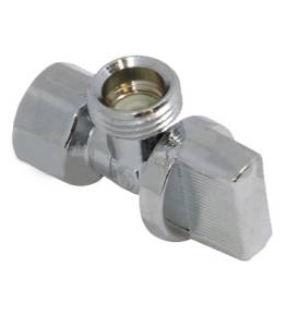 [23006] Valvula control angular 1/2" x 1/2" metal 1/4 de vuelta 23006 Fontanery