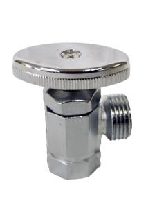[LLAVC / 49109] Valvula Control Angular 1/2" X 1/2" Zinc Llavc Vianti