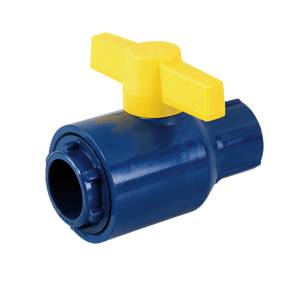Valvula esfera cementar 025mm 1" cpvc Flowguard Azul